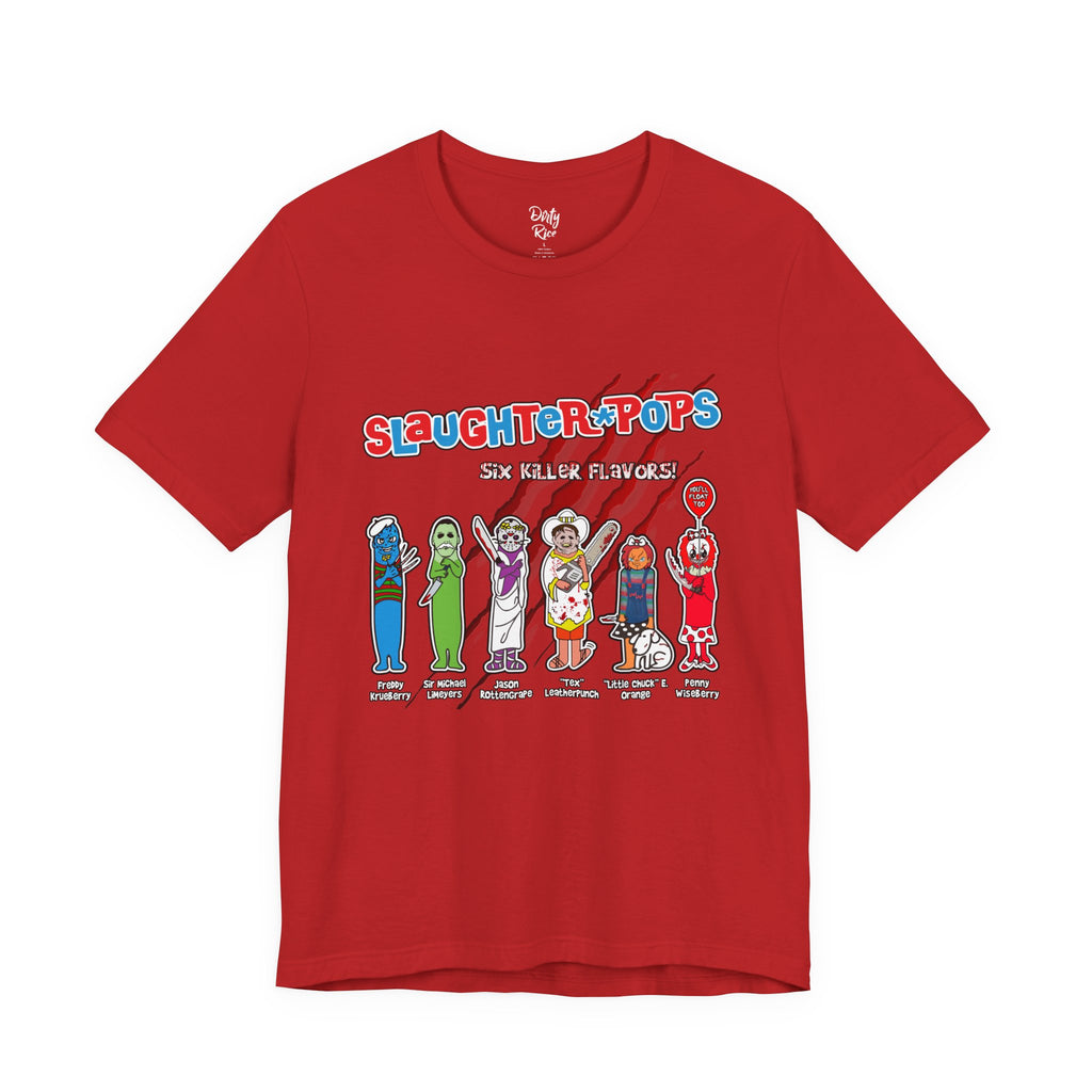 'Slaughter Pops' Graphic Horror Character T‑Shirt