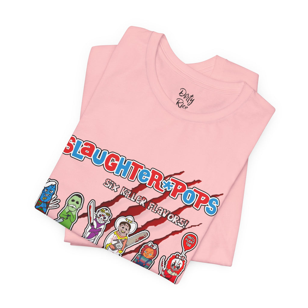 'Slaughter Pops' Graphic Horror Character T‑Shirt