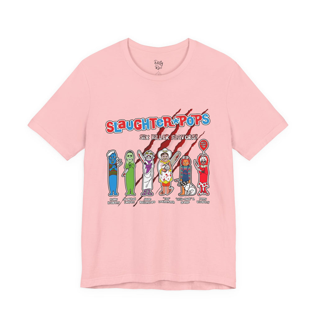 'Slaughter Pops' Graphic Horror Character T‑Shirt