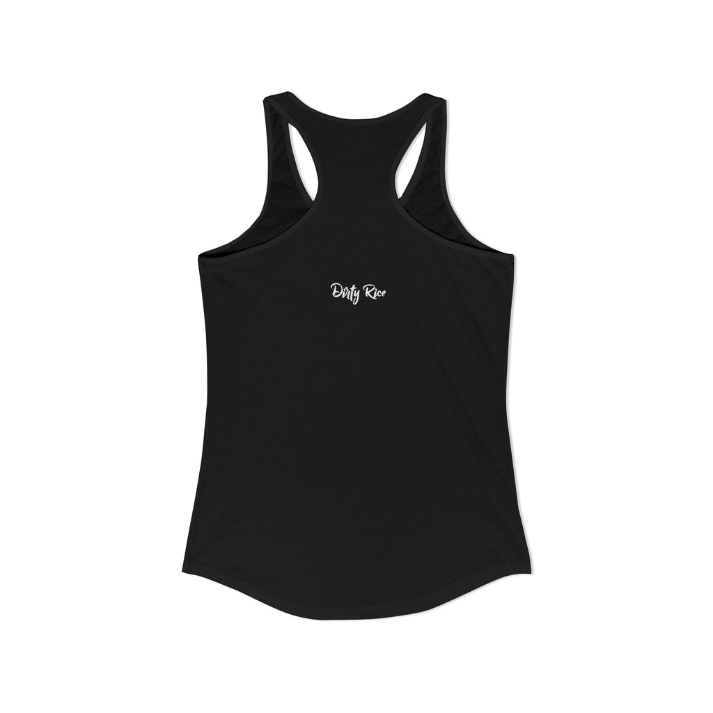 S&Ms. Pac-Girl and 'Kinky' Ghost Women's Ideal Racerback Tank