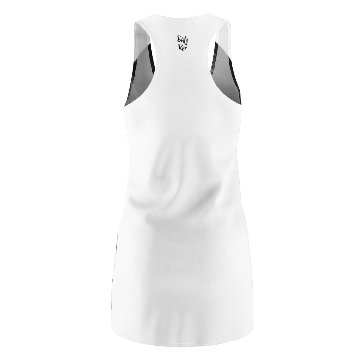 Twiggy Simmons Racerback Dress — Monochrome Pop Art Print