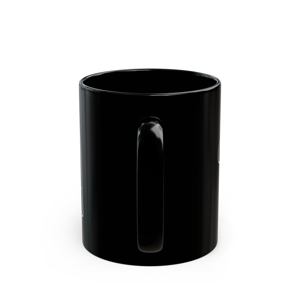 S&Ms. Pac-Girl and 'Kinky' Ghost Black Mug (11oz & 15oz)