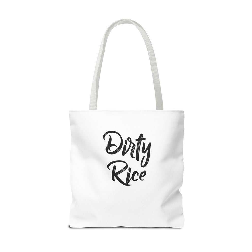 S&Ms. Pac-Girl and 'Kinky' Ghost Tote Bag — "Dirty Rice" Funny Retro Arcade Tote