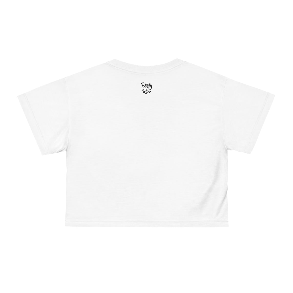 Twiggy Simmons Retro Rock Crop Tee — Edgy 60s Mod Graphic Top