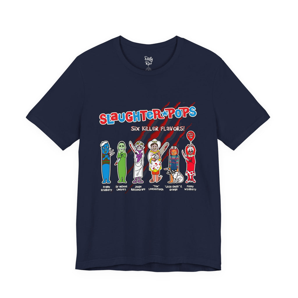 'Slaughter Pops' Graphic Horror Character T‑Shirt