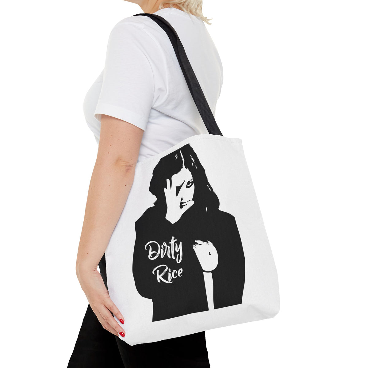 Dirty Rice Girl Graphic Tote Bag