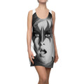 Twiggy Simmons Racerback Dress — Monochrome Pop Art Print