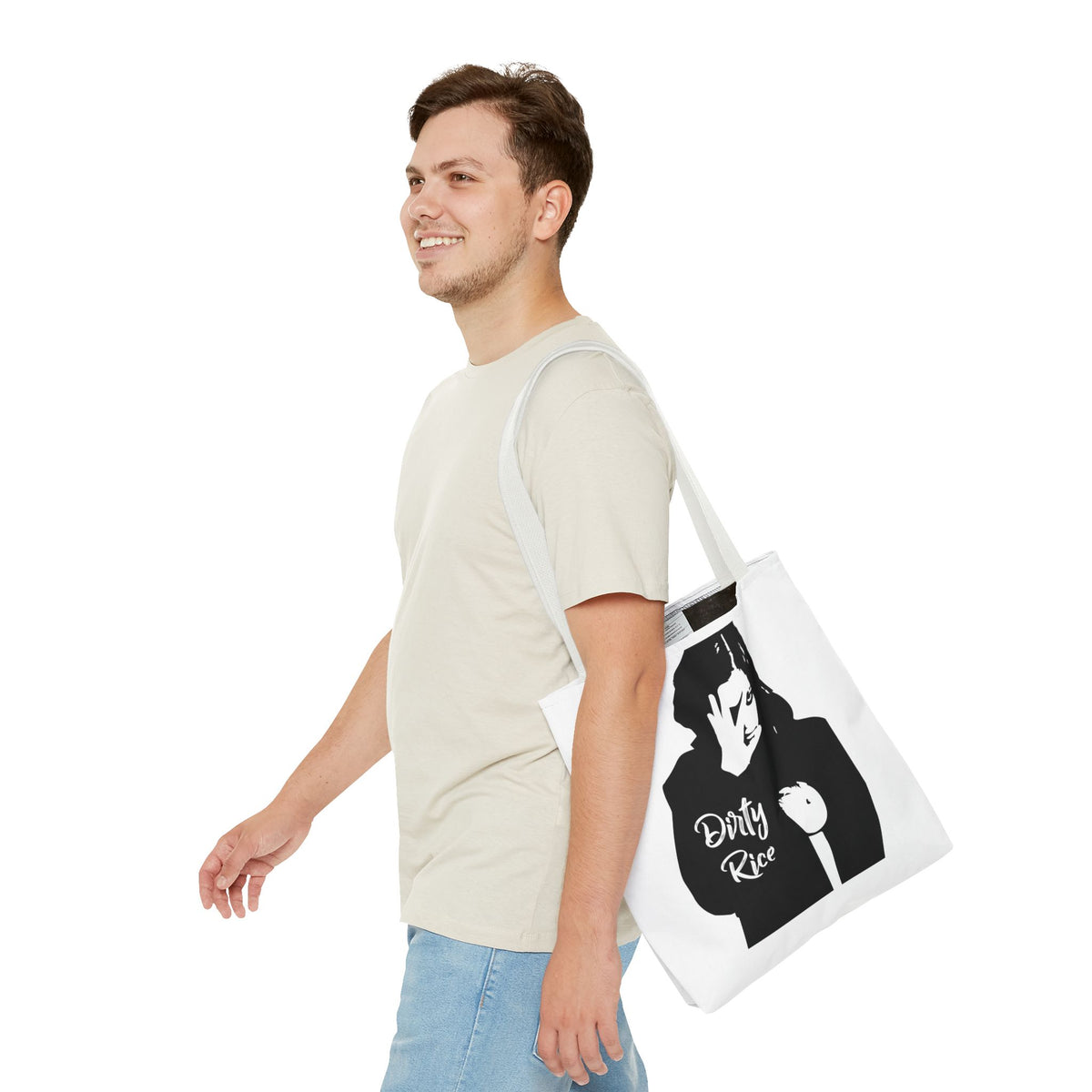 Dirty Rice Girl Graphic Tote Bag