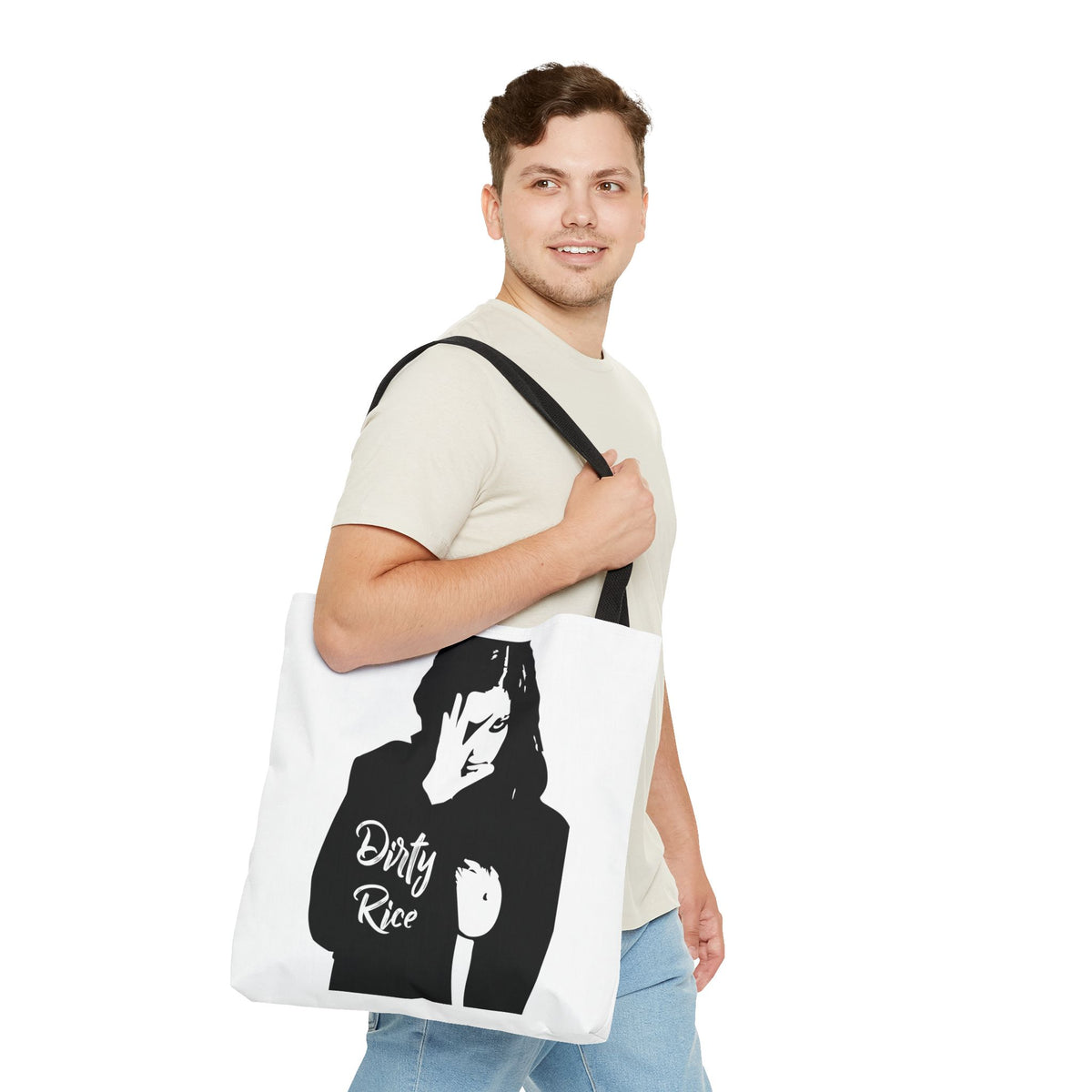 Dirty Rice Girl Graphic Tote Bag